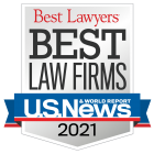 U.S. News Best Law Firms Badge, 2021